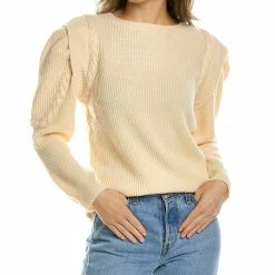 women Lea & Viola Braided Wool & Cashmere-Blend Sweater