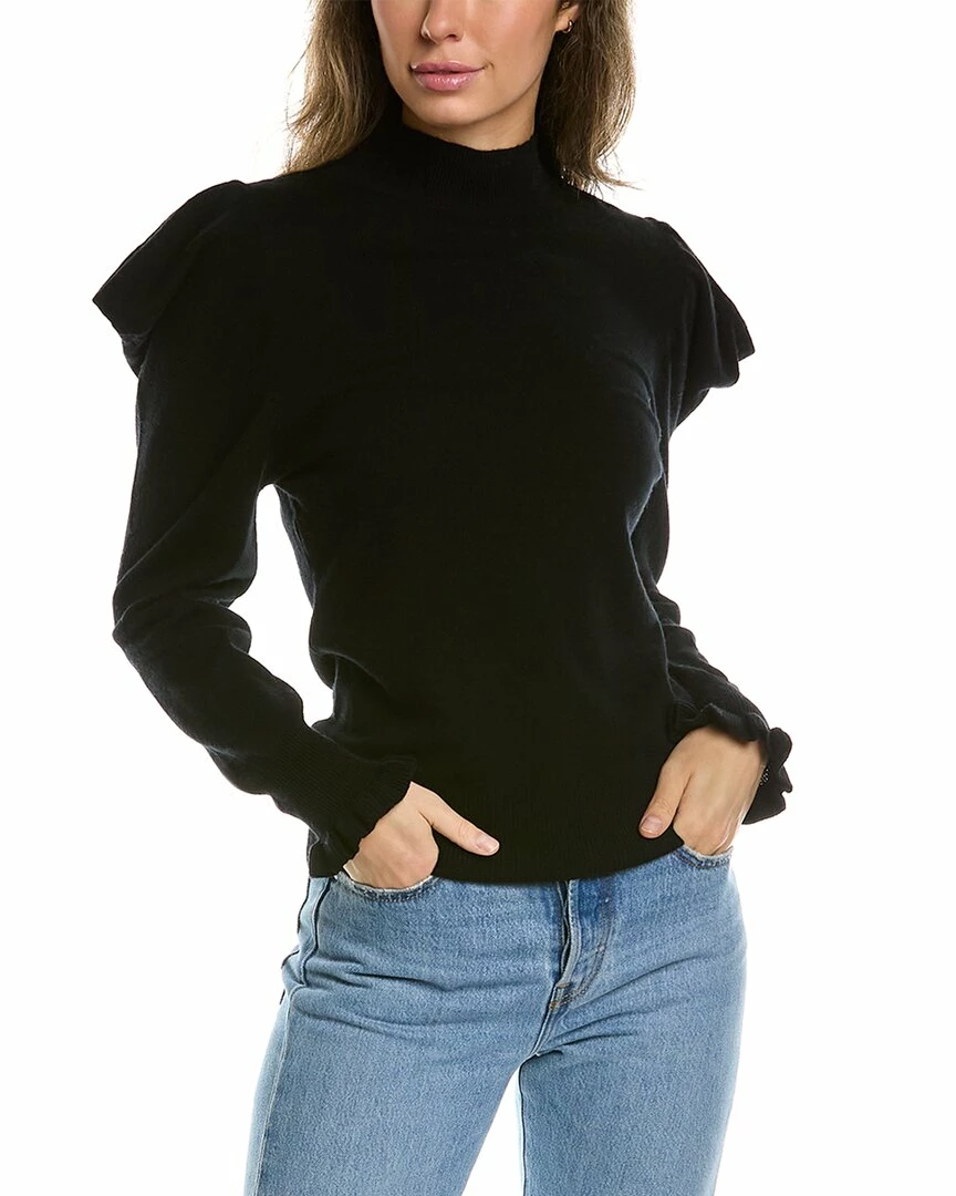 women Lea & Viola Puff Sleeve Wool & Cashmere-Blend Sweater