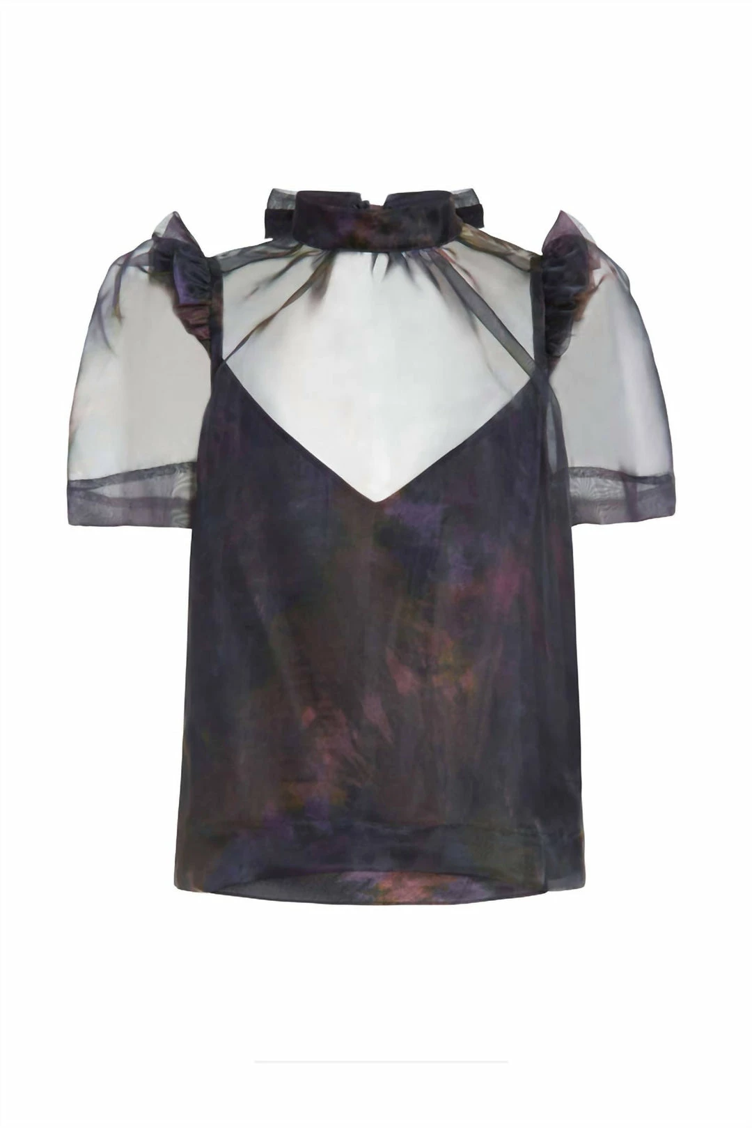 Marie Oliver women Perry Top in Inky Abstract - Image 4
