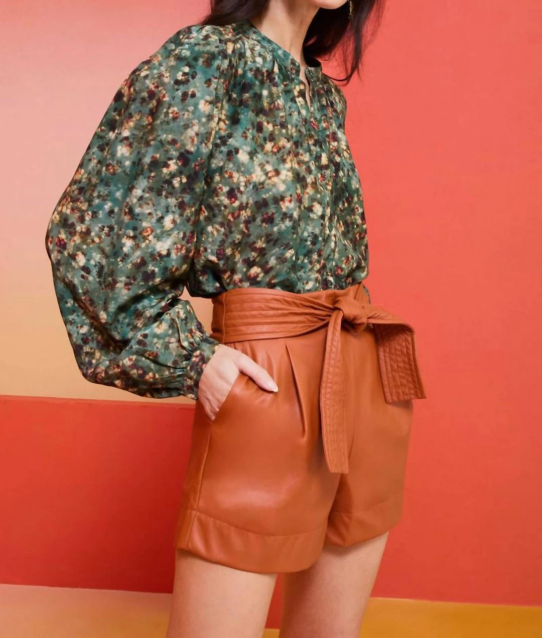 Marie Oliver women Kendra Blouse in Sapphire Reef - Image 3