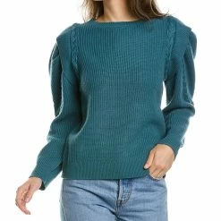 women Lea & Viola Braided Wool & Cashmere-Blend Sweater