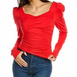 women Lea & Viola Puff Sleeve Top