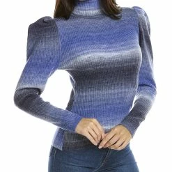 women Lea & Viola Puff Sleeve Wool-Blend Sweater