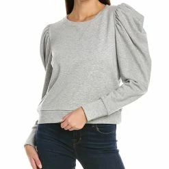 women Lea & Viola Puff Sleeve Sweatshirt