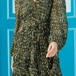 Marie Oliver women Mila Dress in Earthtones