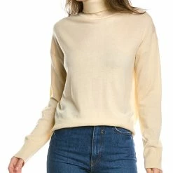 women Lea & Viola Turtleneck Wool & Cashmere-Blend Sweater