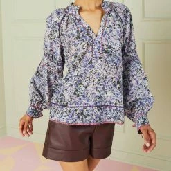 Marie Oliver women Pippa Blouse in Dapple Mix