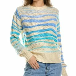 women Lea & Viola Space Dye Wool-Blend Sweater