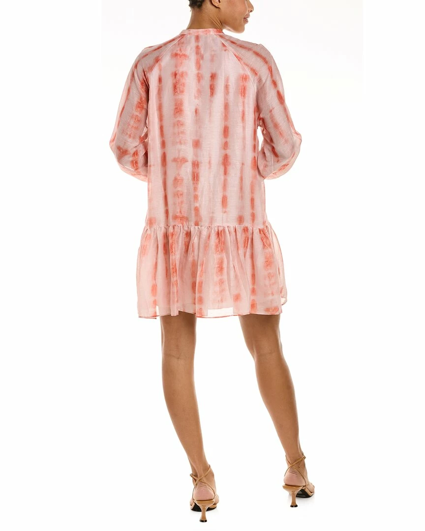 women Marie Oliver Retta Linen & Silk-Blend Dress - Image 2