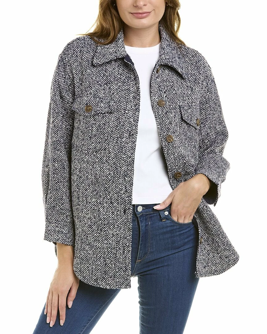women Lea & Viola Tweed Shacket
