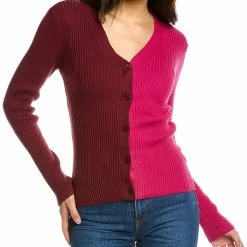 women Lea & Viola Colorblock Cardigan