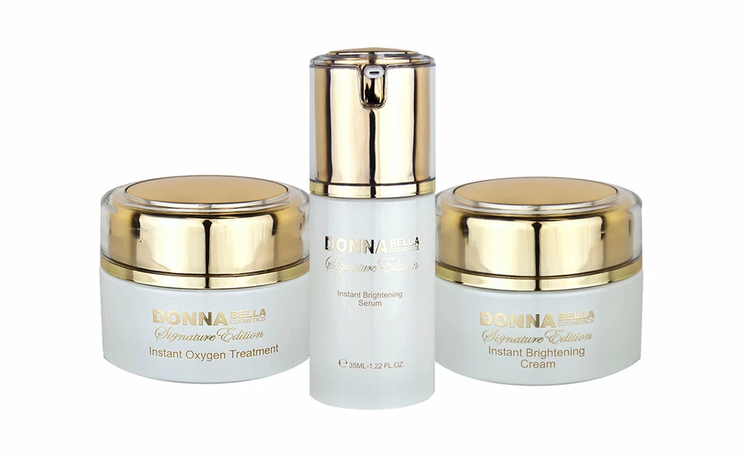Donna Bella Cosmetics Donna Bella Caviar Instant Brightening Collection.