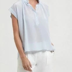 Marie Oliver women Lachlan Top in Light Blue