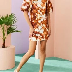 Marie Oliver women Evie Dress in Garden Pigments