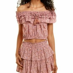 women Lea & Viola Ruffle Top