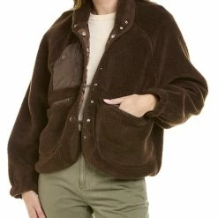 women Lea & Viola Teddy Bomber Jacket