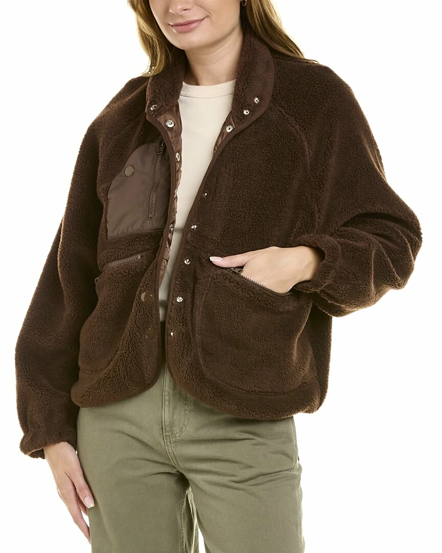 women Lea & Viola Teddy Bomber Jacket
