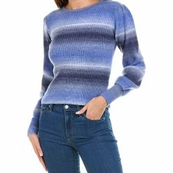women Lea & Viola Puff Sleeve Wool-Blend Sweater