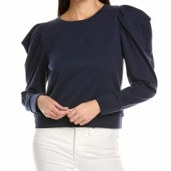 women Lea & Viola Puff Sleeve Sweatshirt