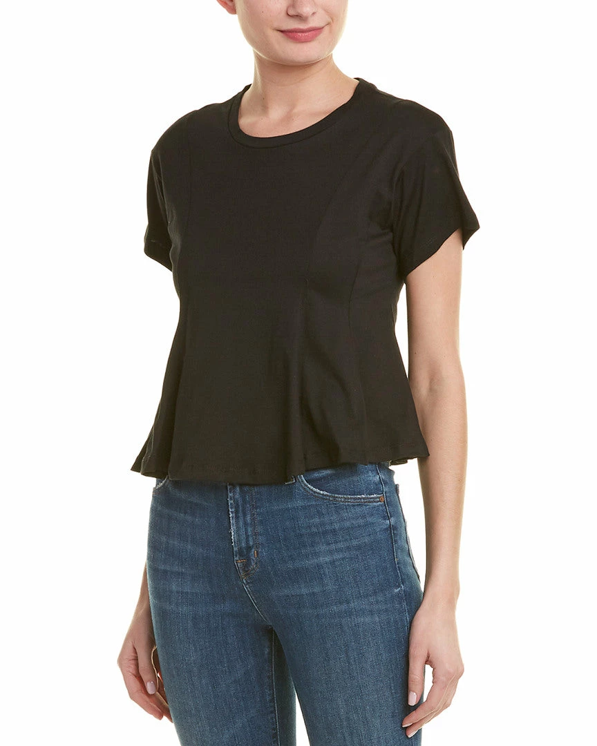 Lea & Viola womens Ruffle Top, M