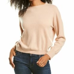 women Lea & Viola Crewneck Cashmere Sweater
