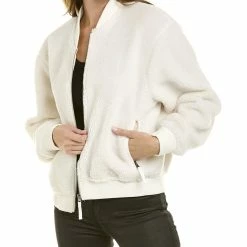 women Lea & Viola Teddy Bomber Jacket