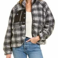 women Lea & Viola Teddy Bomber Jacket