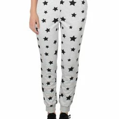 Lea + Viola Womens Jogger Printed Sweatpants