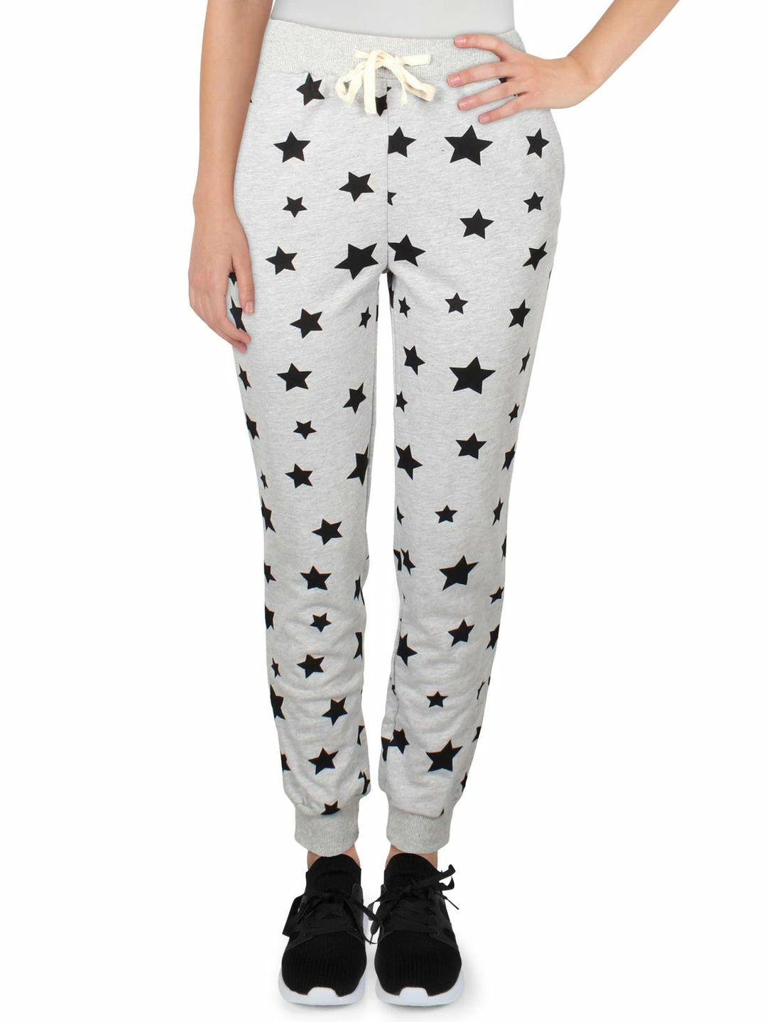Lea + Viola Womens Jogger Printed Sweatpants