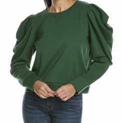 women Lea & Viola Puff Sleeve Sweatshirt