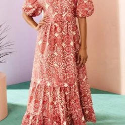 Marie Oliver women Alma Dress in Clay Coin