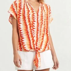 Marie Oliver women Hendrix Sleeveless Blouse in Red Razor