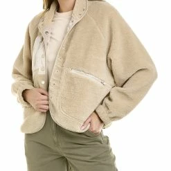 women Lea & Viola Teddy Bomber Jacket