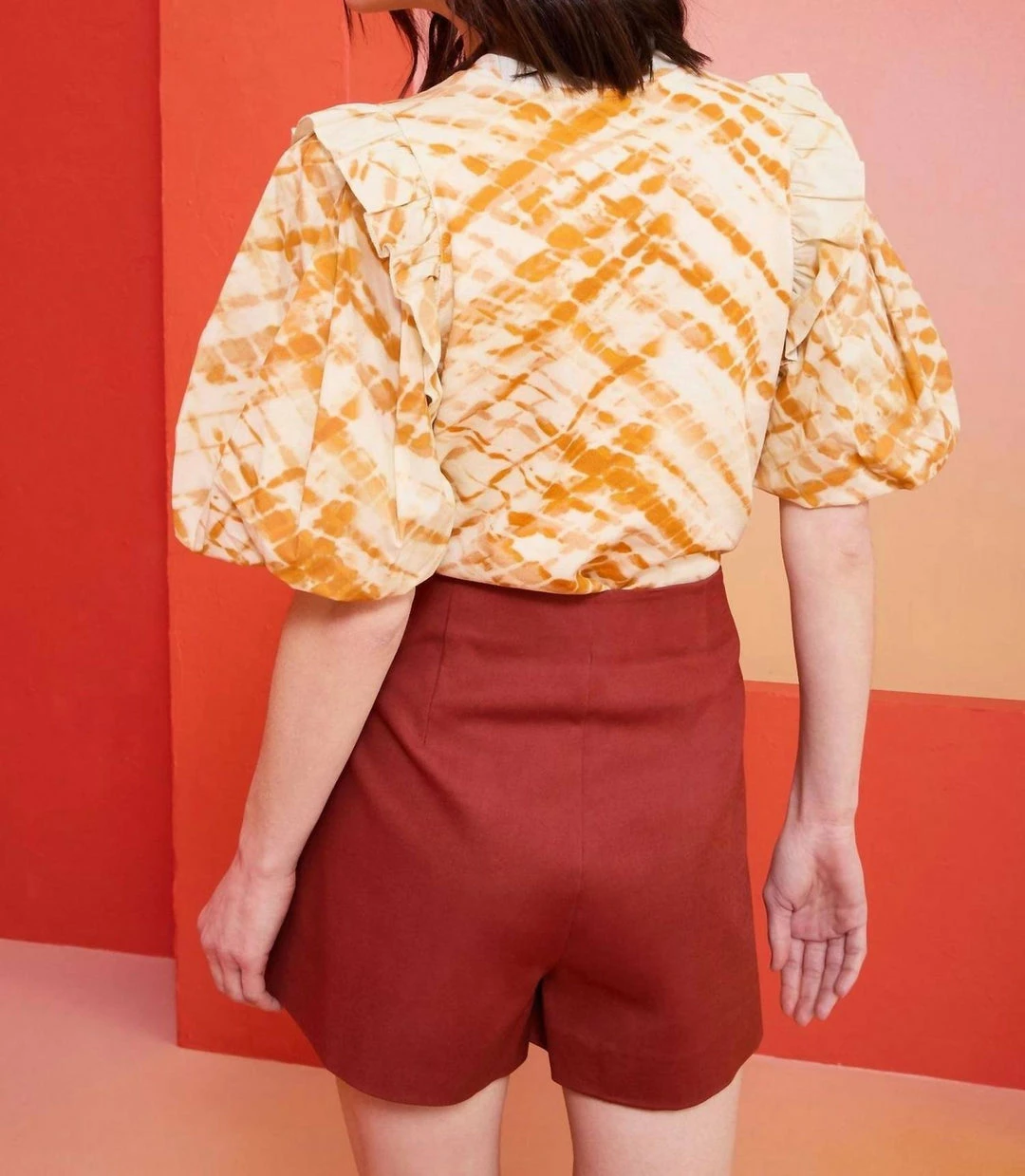 Marie Oliver women Pixie Short in Red Clay - Image 2