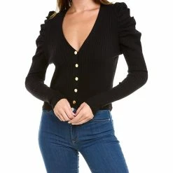 women Lea & Viola Puff Sleeve Cardigan