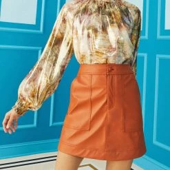 Marie Oliver women June Blouse in Earth Dye