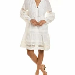 women Marie Oliver Sheridan Silk-Blend Dress