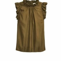 Marie Oliver women Lilli Top in Juniper Green