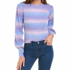 women Lea & Viola Puff Sleeve Wool-Blend Sweater